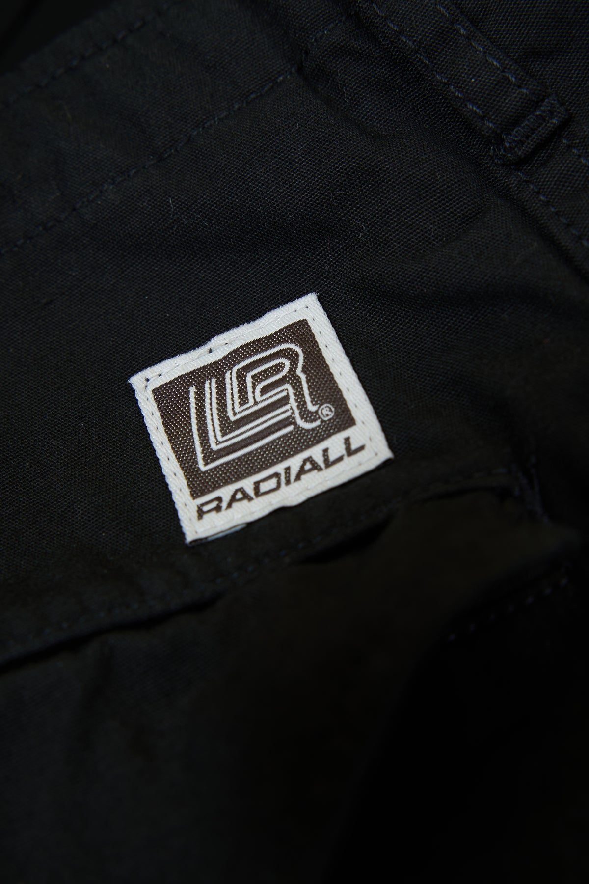 Radiall Clan Wide Fit Cargo Pants - Black
