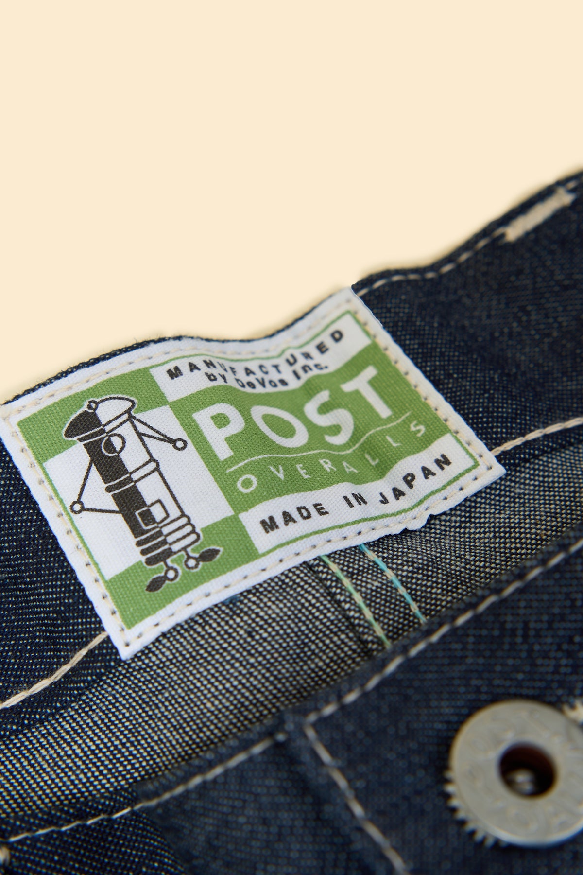 POST O'ALLS Army Pants - Indigo Rigid