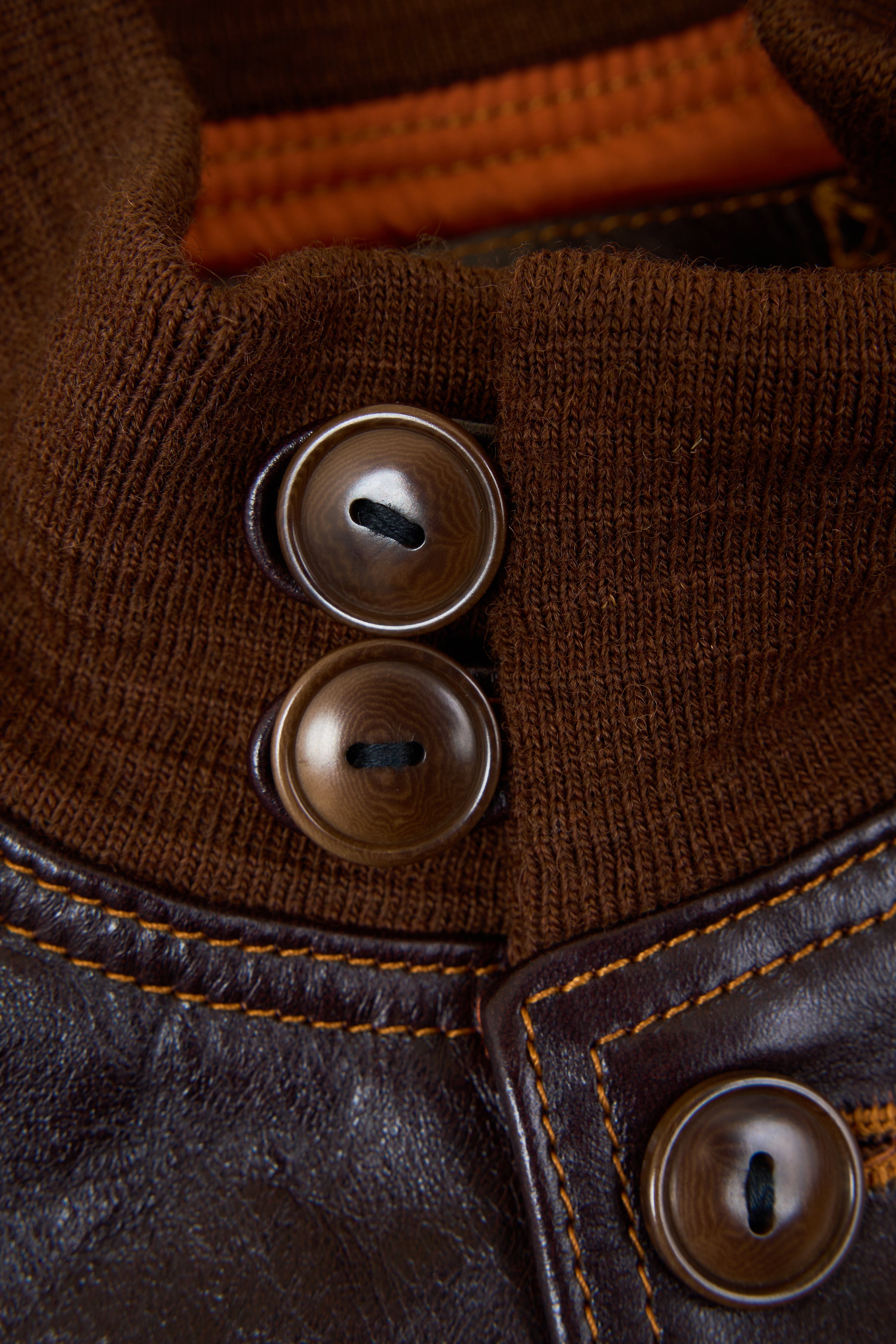 Double Helix Type A-1 Leather Flight Jacket