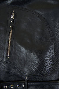 Double Helix Falconer Leather Riders Jacket
