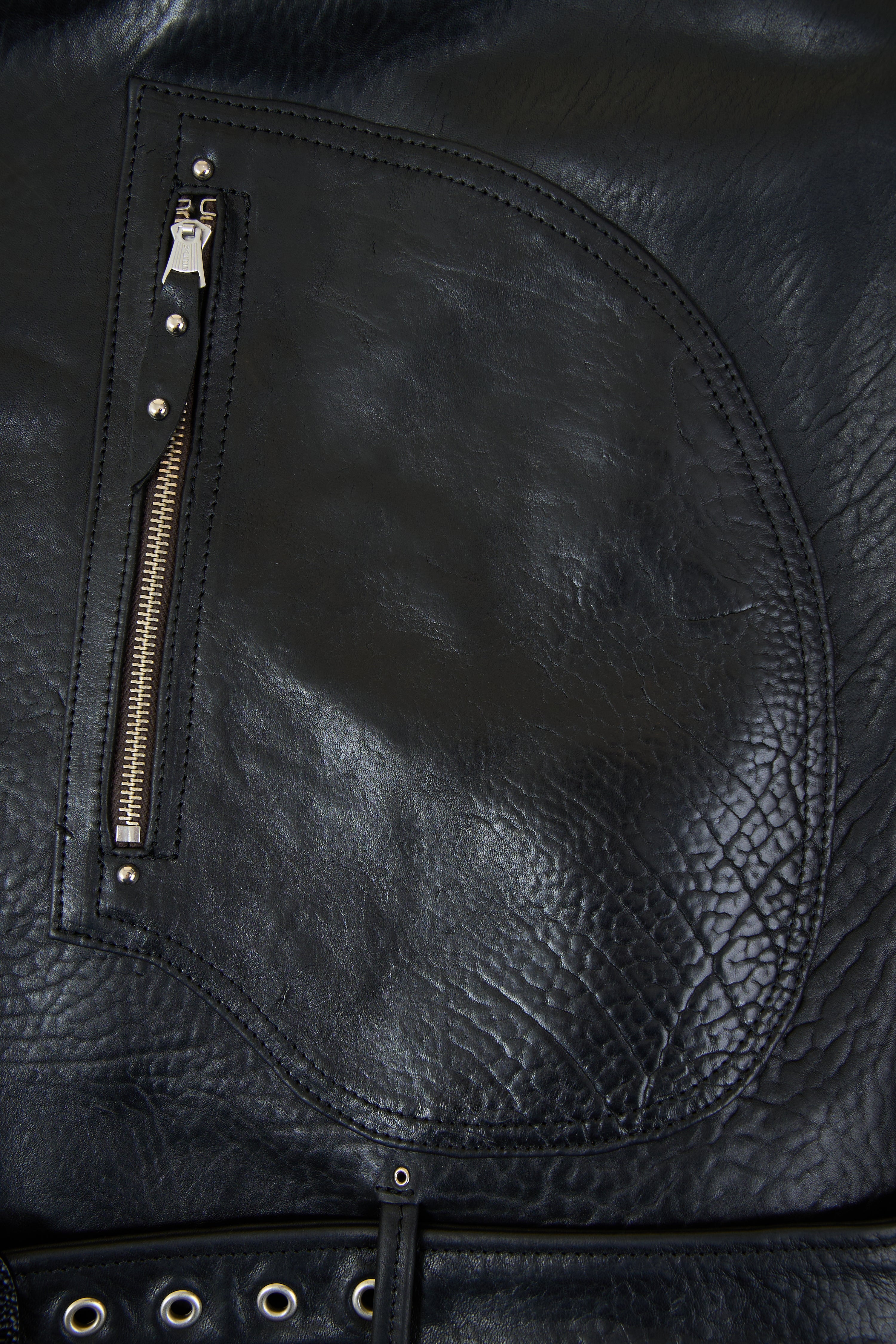 Double Helix Falconer Leather Riders Jacket