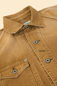 POST O'ALLS Engineers' Jacket - Brown Wash