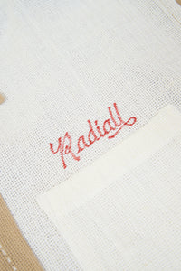 Radiall Fleetline Short Sleeve Shirt - Beige/Off White