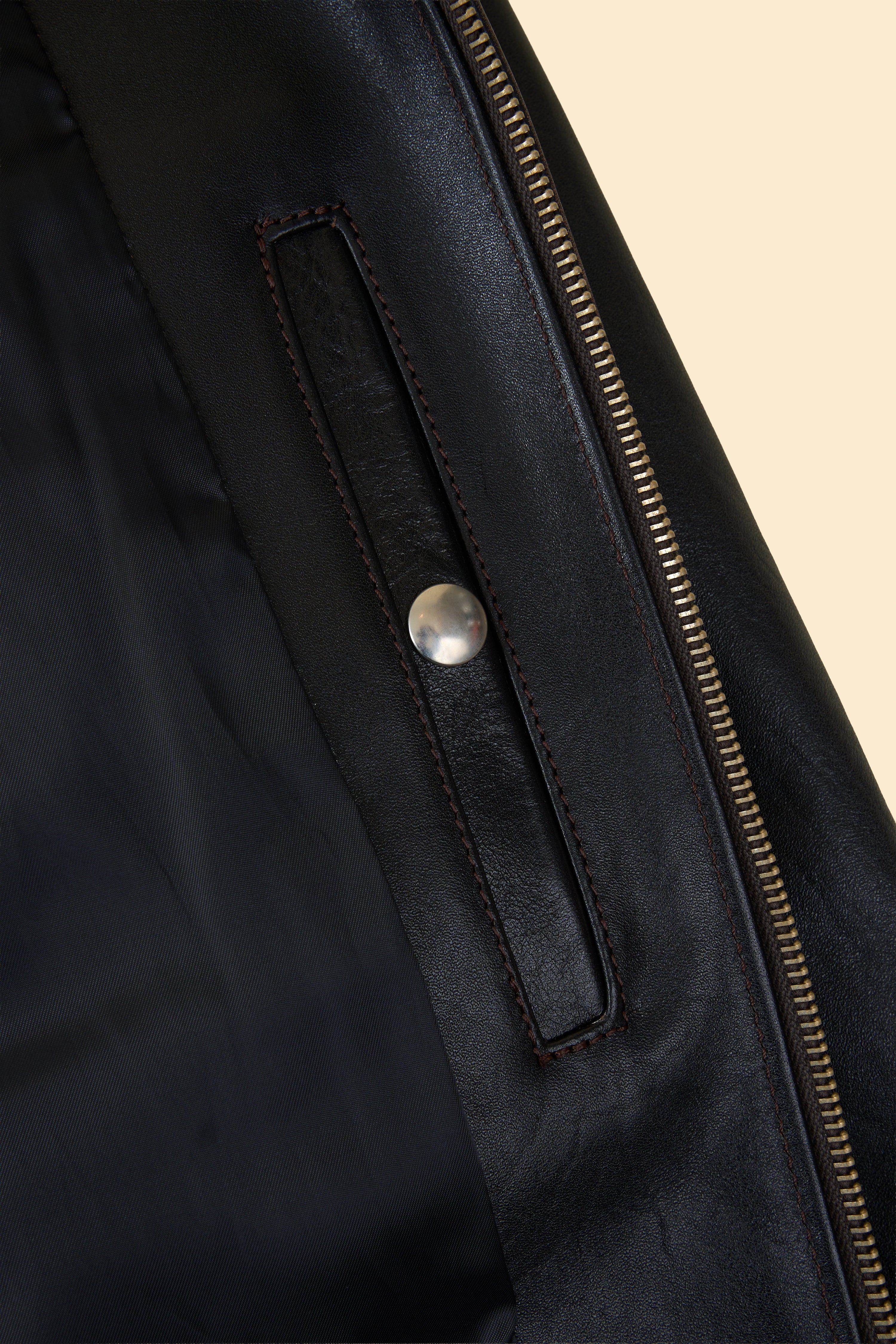 Double Helix Type G-1 Leather Flight Jacket