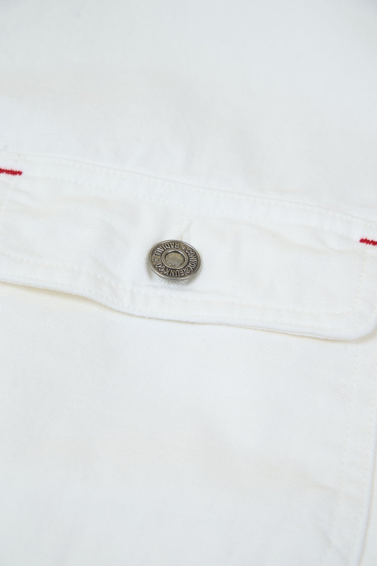 Radiall Chev Carpenter Jacket - White