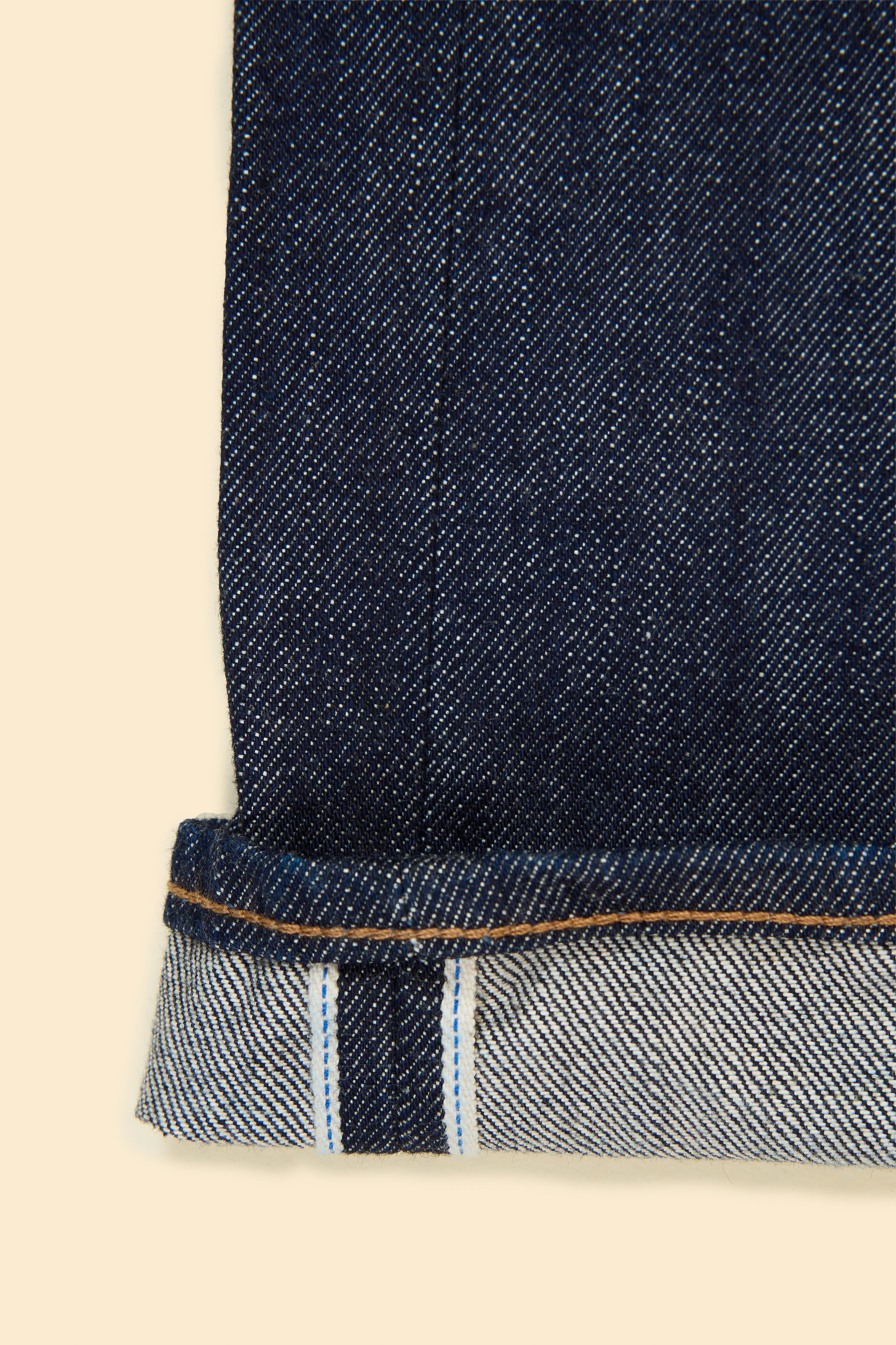 Japan Blue Jeans Loose Selvedge Denim - 14oz