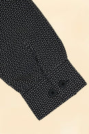 RATS Sashiko Dobby Shirt - Black