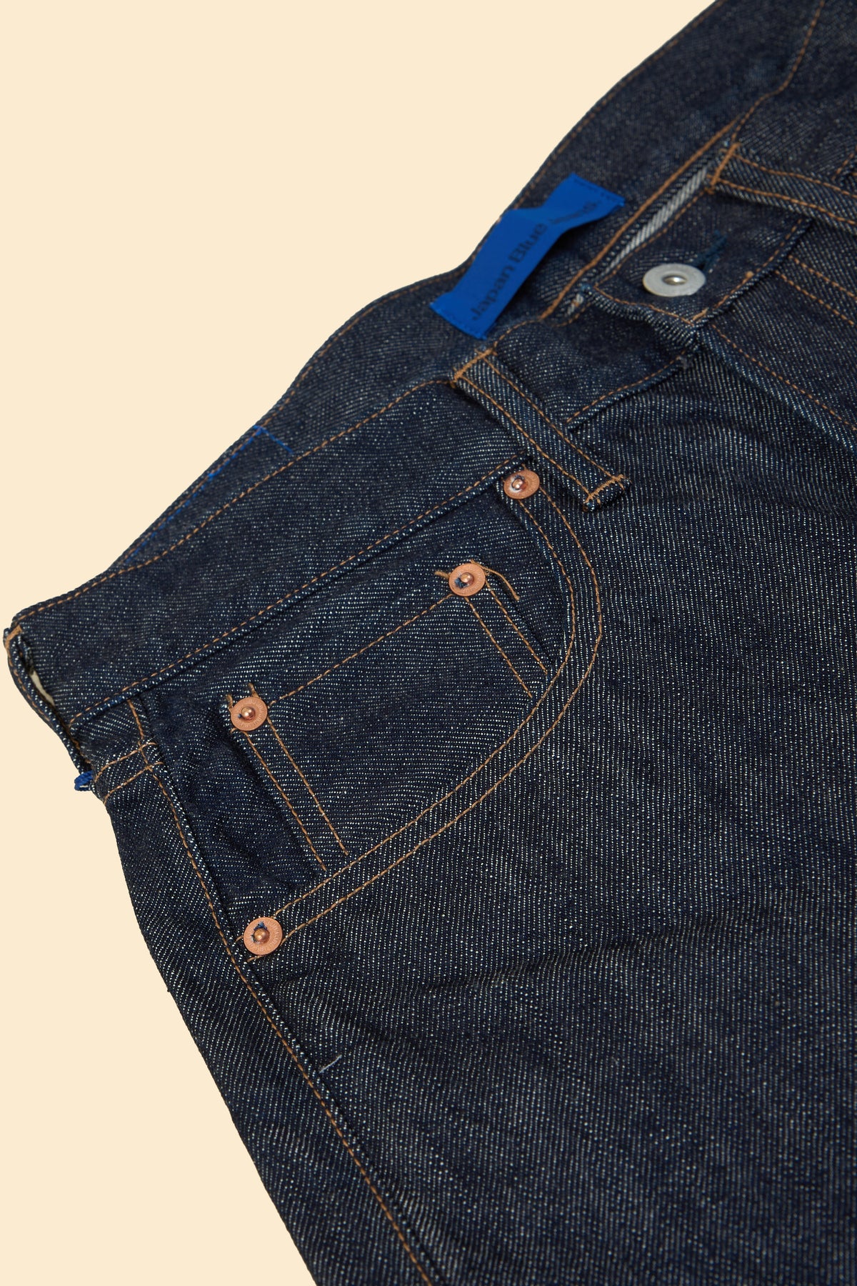 Japan Blue Jeans Straight Selvedge Denim - 14oz