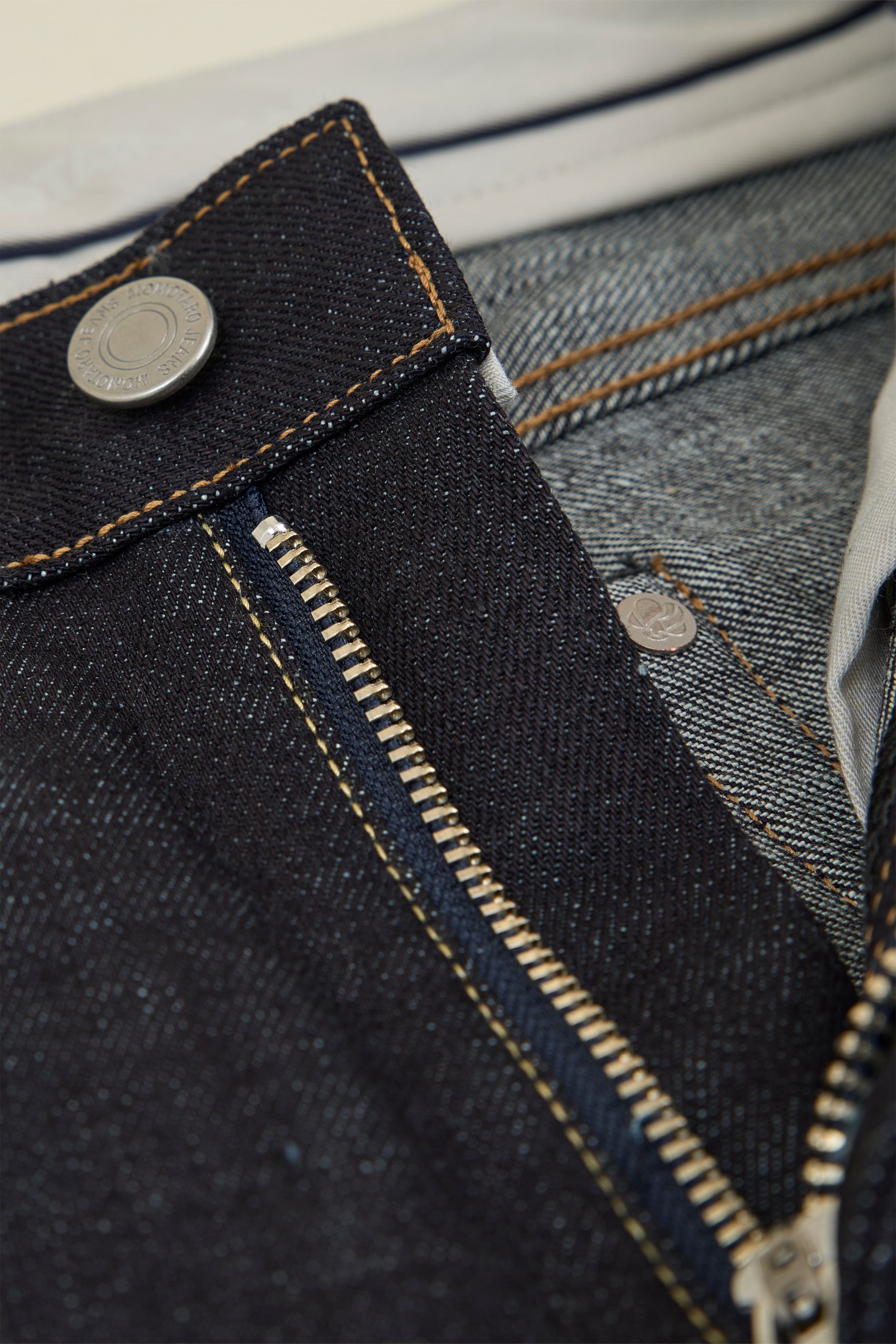 Women's MOMOTARO JEANS #410 Standard Wide Denim - 14.7oz