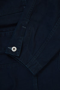 POST O'ALLS No.1 Jacket - Dark Navy Cotton Serge