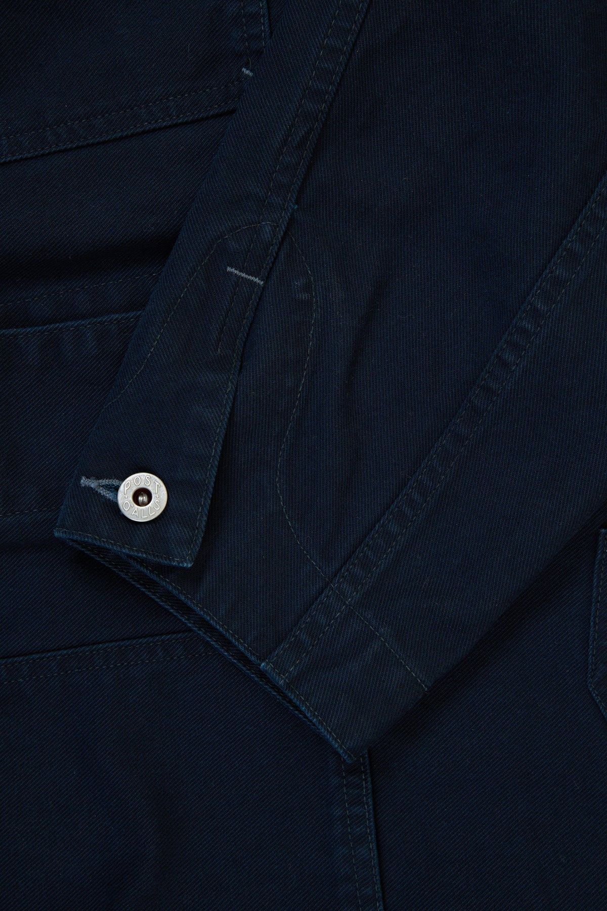 POST O'ALLS No.1 Jacket - Dark Navy Cotton Serge