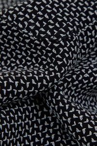 RATS Sashiko Dobby Shirt - Black