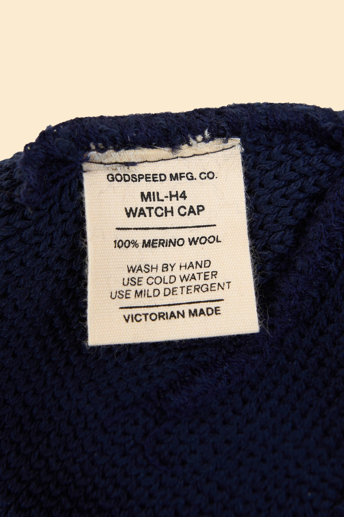 Godspeed MIL-H4 Watch Cap - Navy
