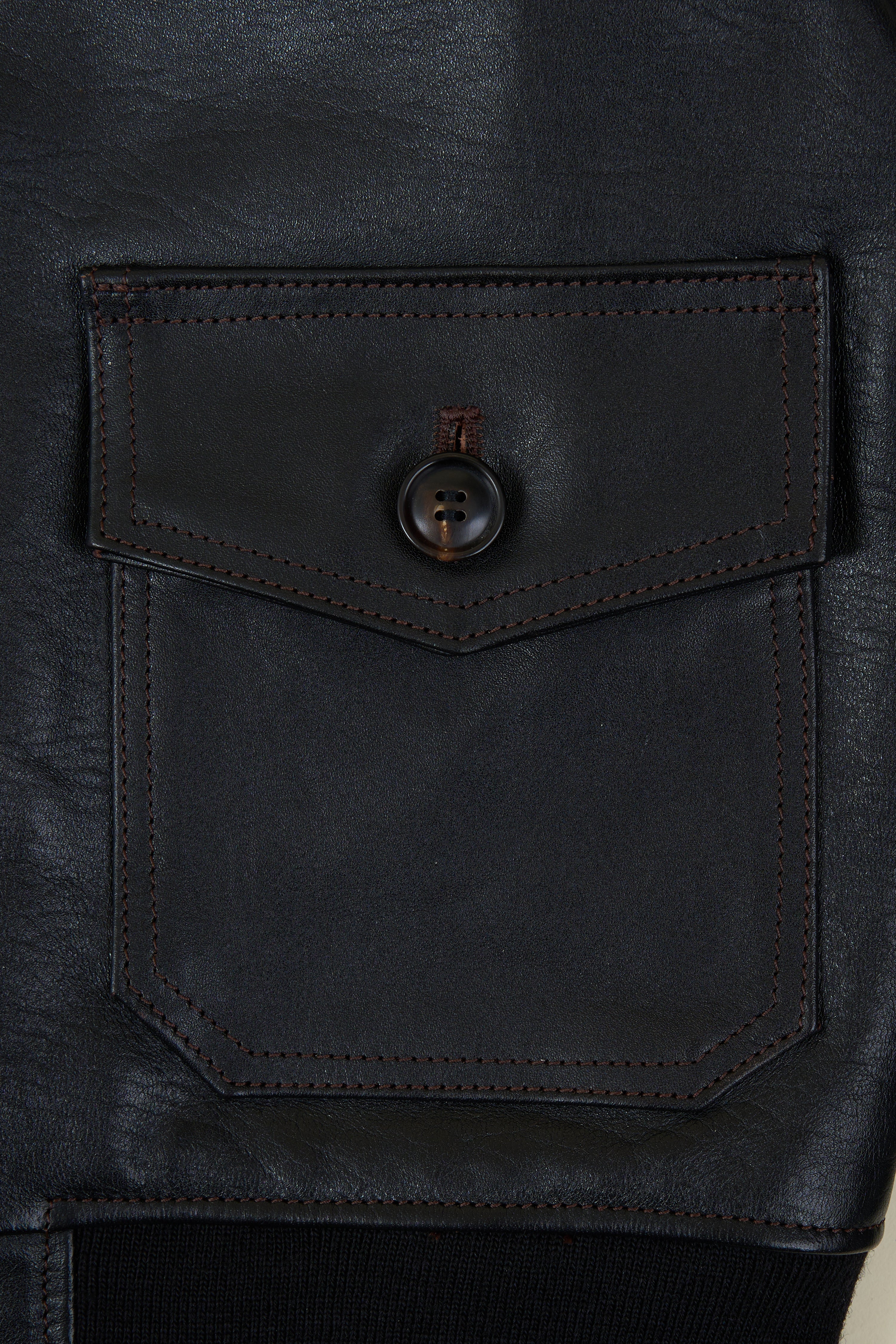 Double Helix Type G-1 Leather Flight Jacket