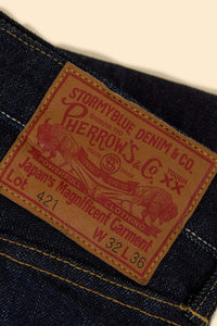 Pherrow's 421SW Wide Straight Selvedge Denim - 13.5oz
