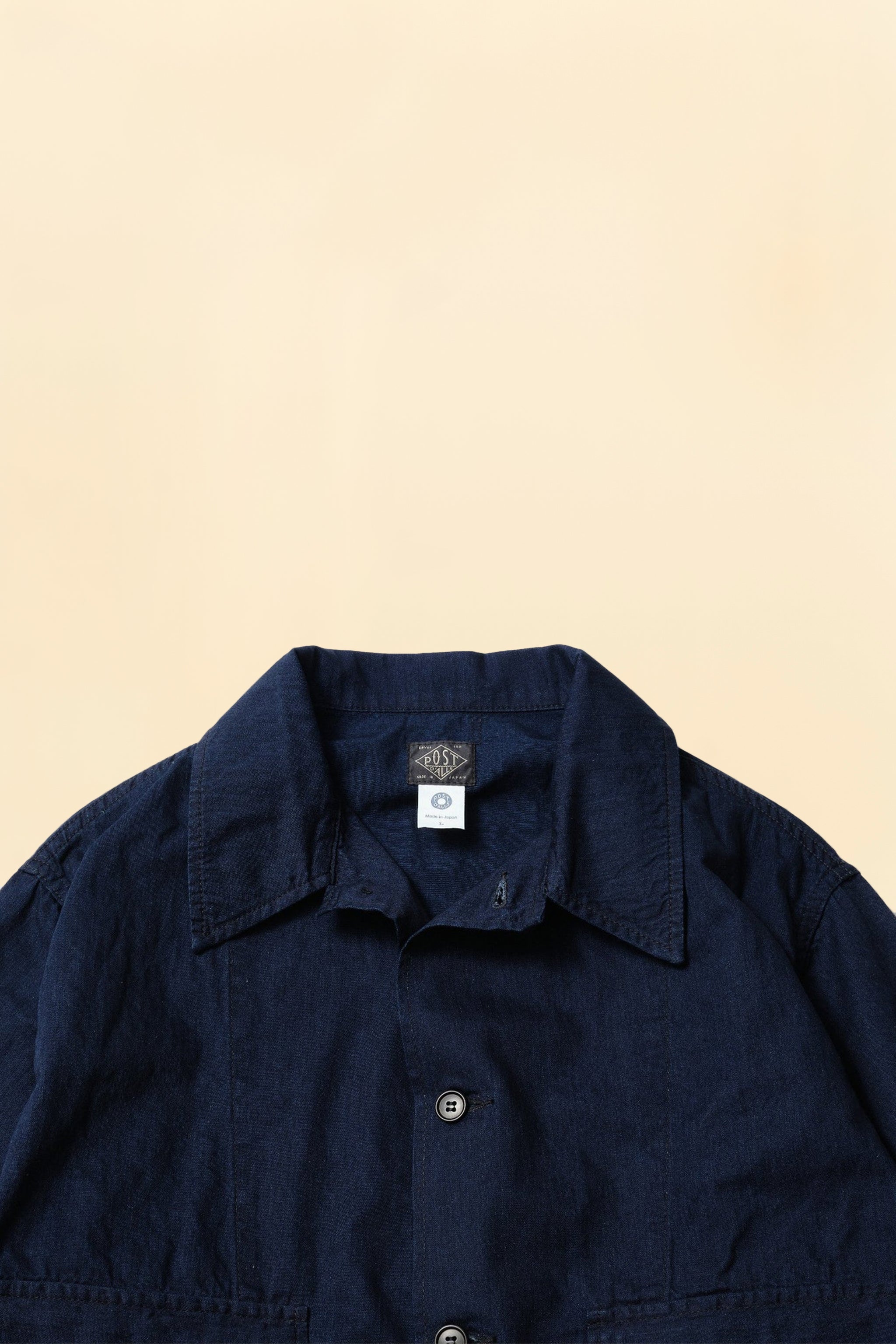 POST O'ALLS Walkabout Jacket - Vintage Twill Indigo