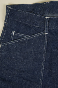 TCB Jeans Catface 10.2oz Denim Work Trousers - Indigo