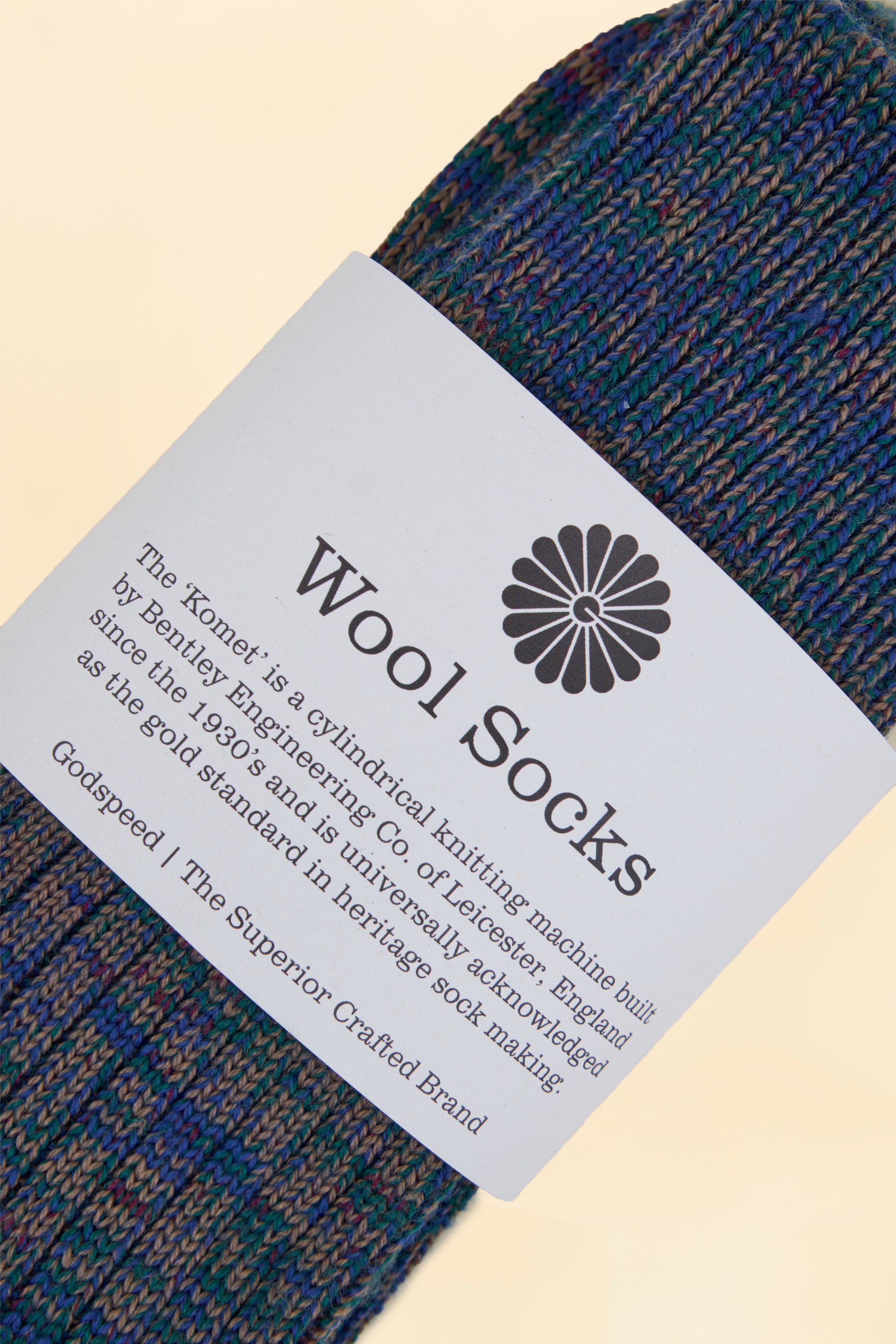 Godspeed Merino Wool Socks - Ocean