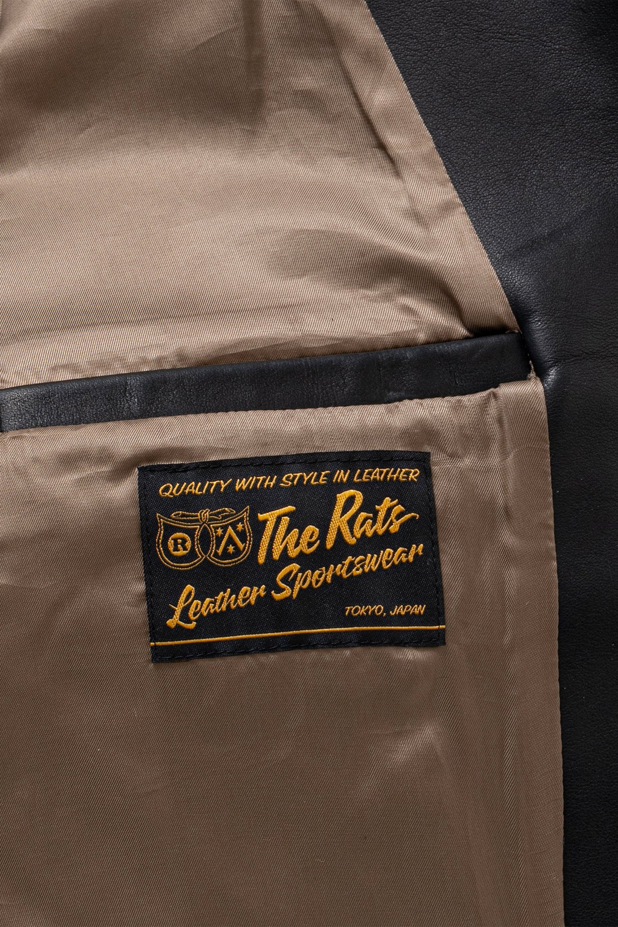 Rats 30's Leather Sports Jacket