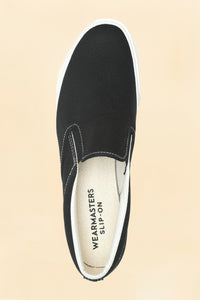 Wearmasters Lot.872 Slip-On -Black×White