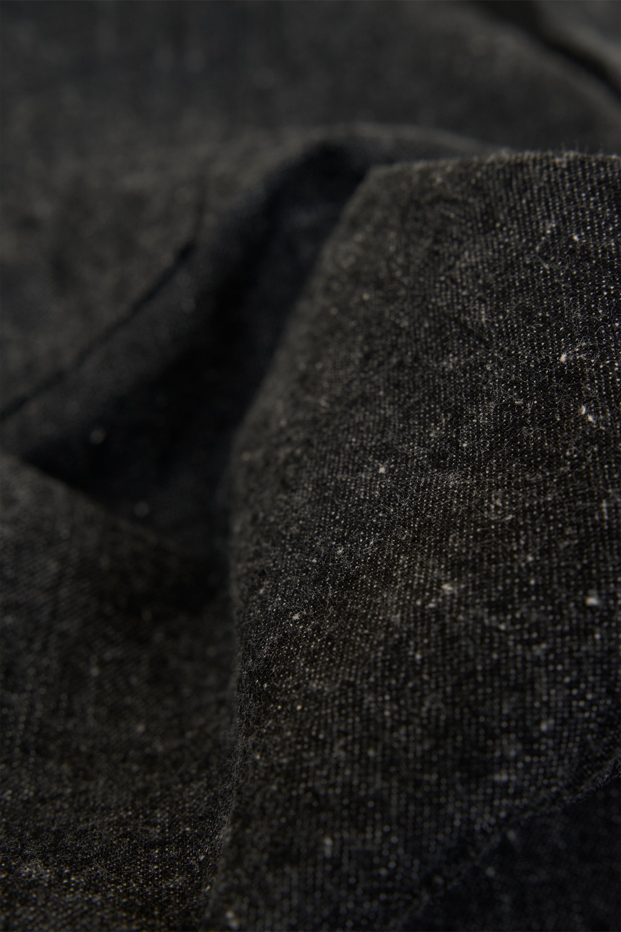 TCB Jeans Catface 10.2oz Denim Work Trousers - Black