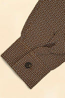 RATS Sashiko Dobby Shirt - Brown
