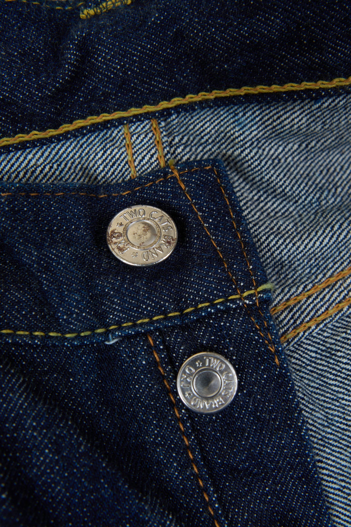 TCB Jeans 50's XX Mid Rise Straight Denim - 13.5oz