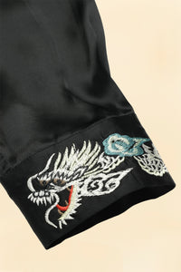 Wearmasters Lot.873 Souvenir Rayon Jacket -Black