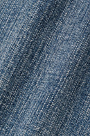 Rats Stand Collar Denim Shirt Indigo