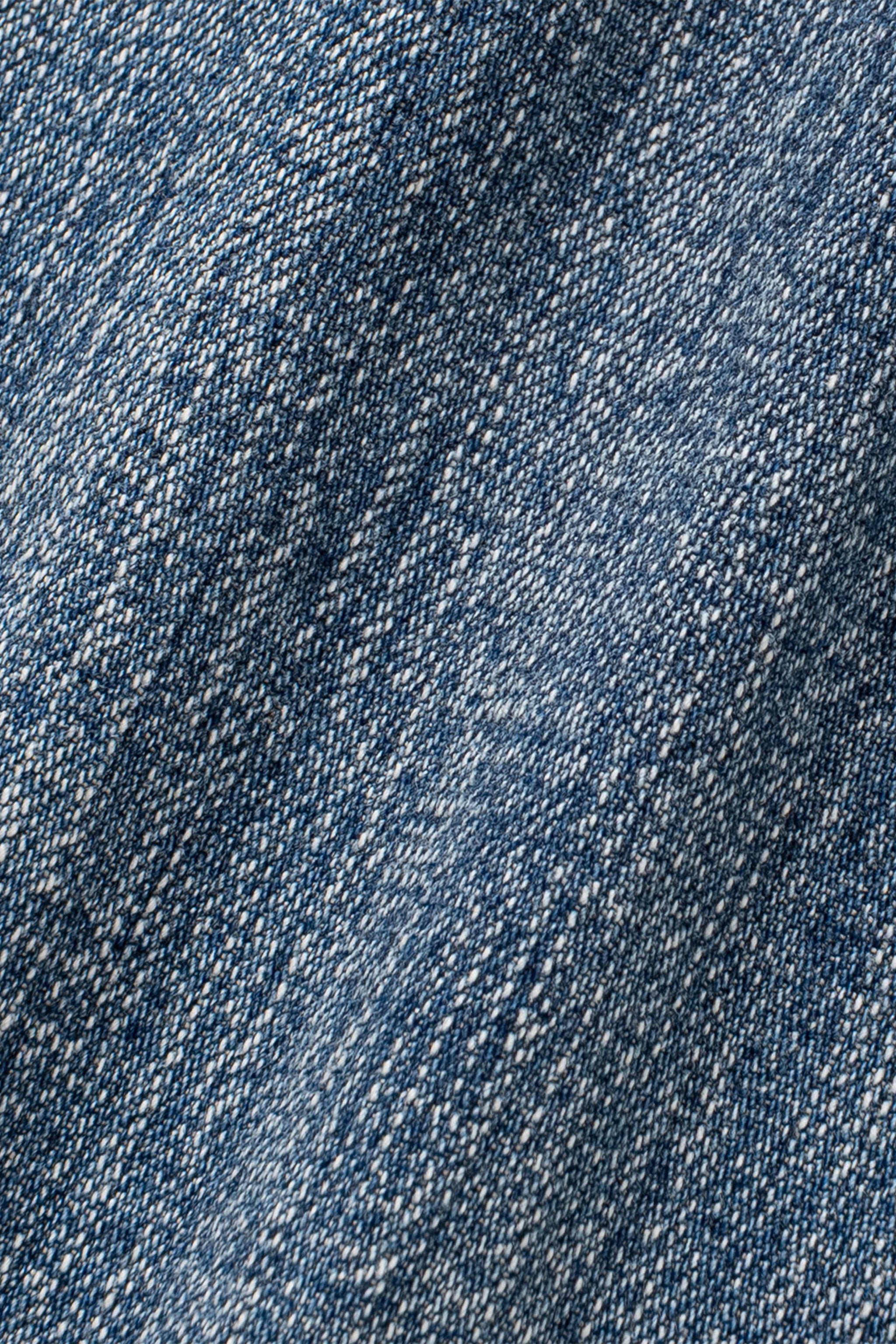 Rats Stand Collar Denim Shirt Indigo