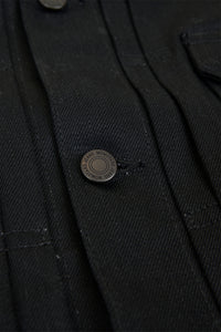 Momotaro #002 Standard Black Selvedge Denim Jacket - 14.7oz