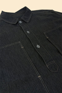 TCB Jeans Catface Pullover Shirt - Black