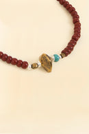 SunKu Antique Beads Bracelet-  Brown