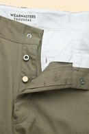 Wearmasters Lot.720 Heritage Trousers / US Navy Herringbone -Khaki