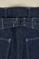 TCB Jeans Catface 10.2oz Denim Work Trousers - Indigo