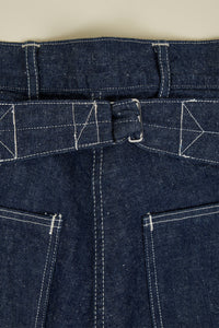 TCB Jeans Catface 10.2oz Denim Work Trousers - Indigo