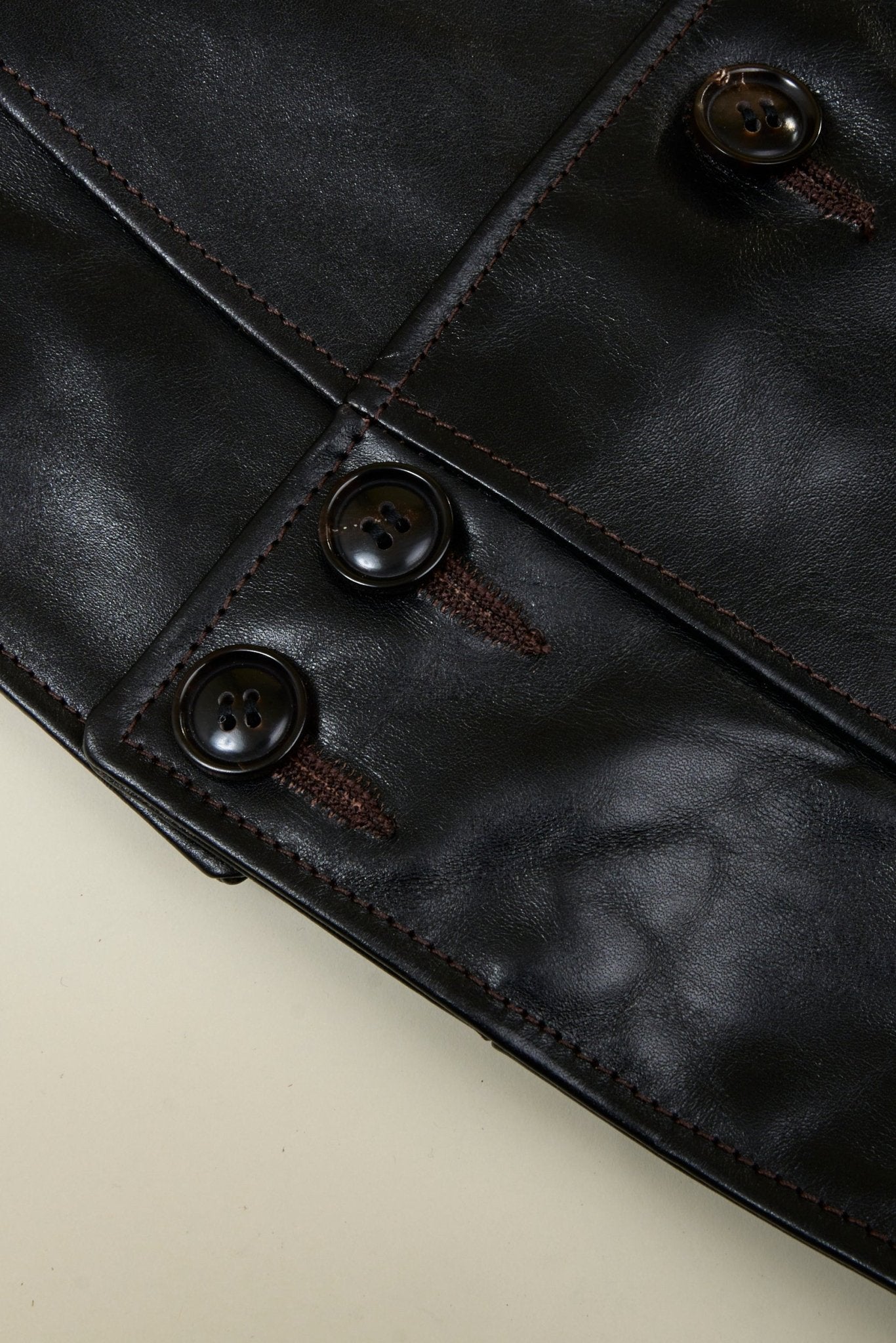 Double Helix Classic 1920's Jacket lower button detail
