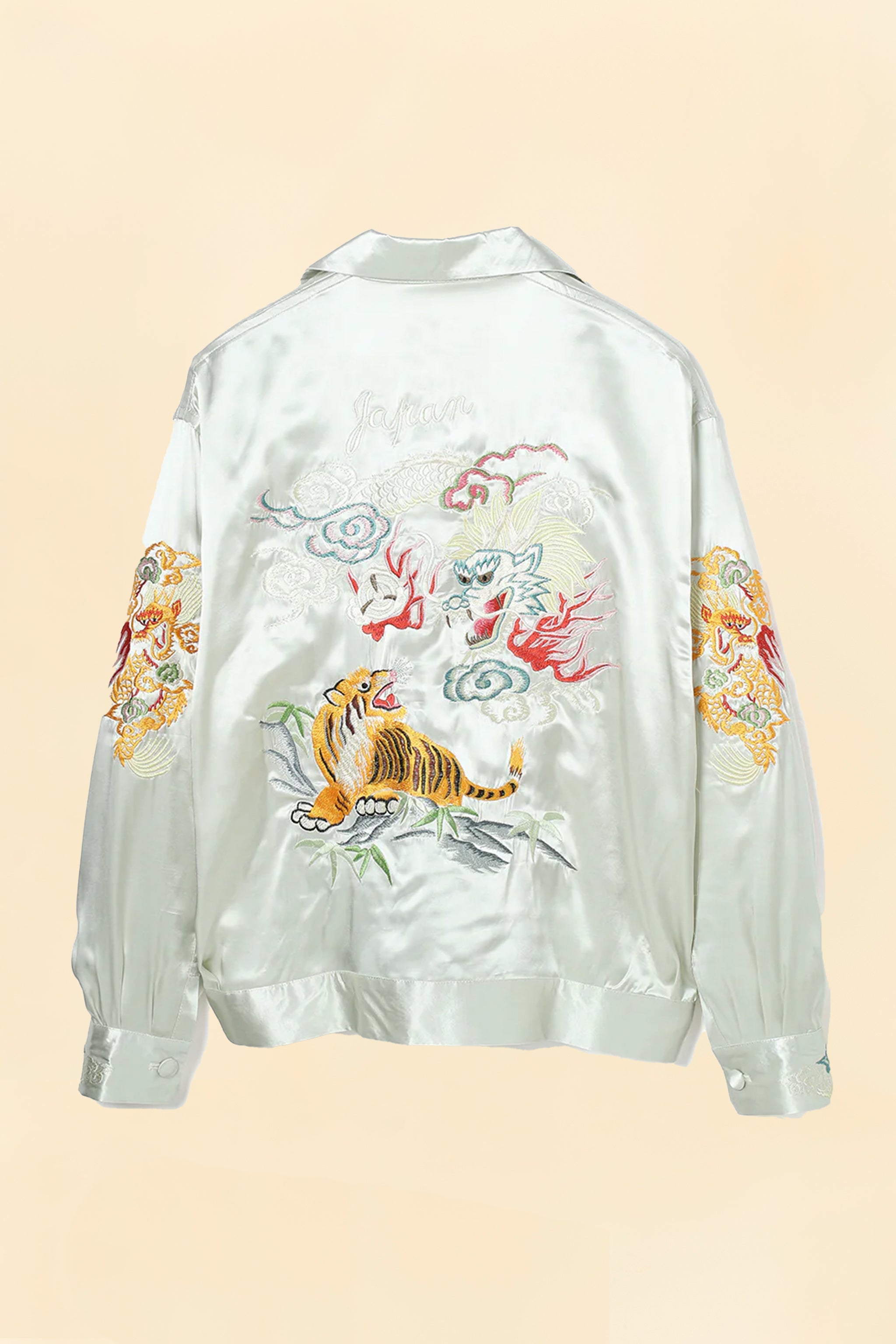 Wearmasters Lot.873 Souvenir Rayon Jacket -White