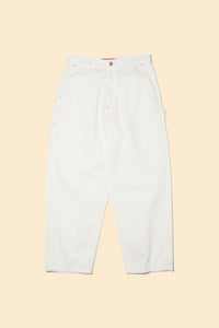 Radiall Chev Wide Fit Carpenter Pants - White