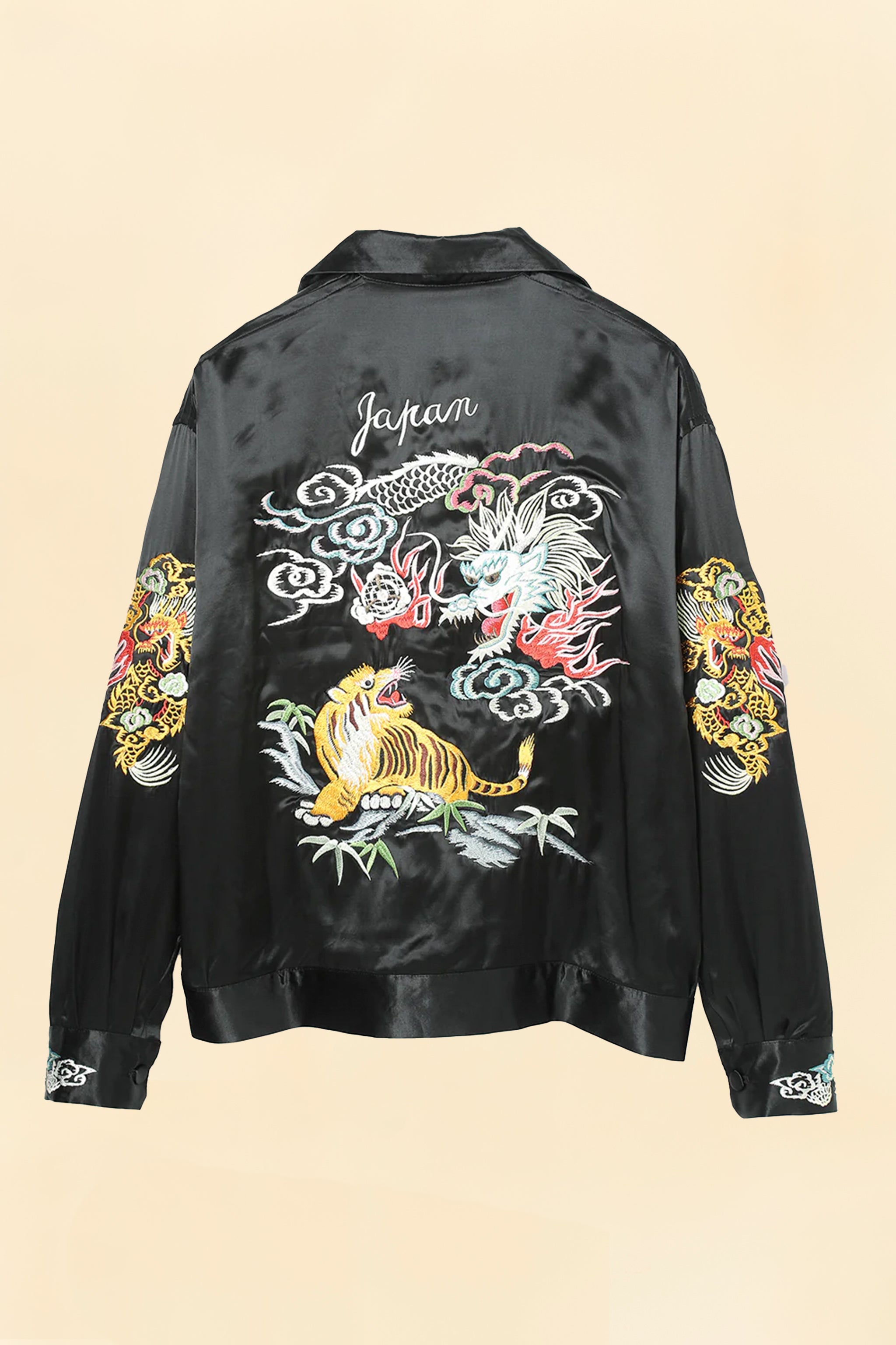 Wearmasters Lot.873 Souvenir Rayon Jacket -Black