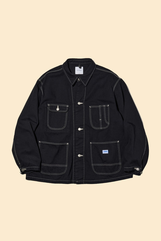 Radiall Chev Carpenter Jacket - Black