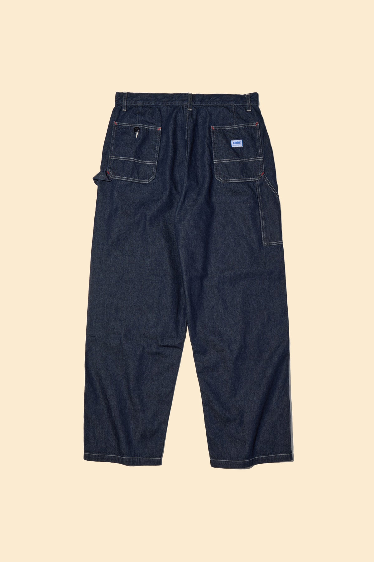 Radiall Chev Wide Fit Carpenter Pants - Indigo