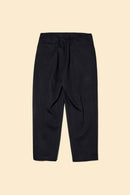 Radiall Fleetline Wide Fit Pleated Trousers - Black