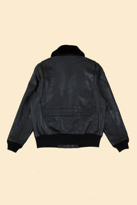 Double Helix Type G-1 Leather Flight Jacket