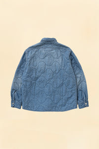 Rats Denim Quilted Shirt Jacket