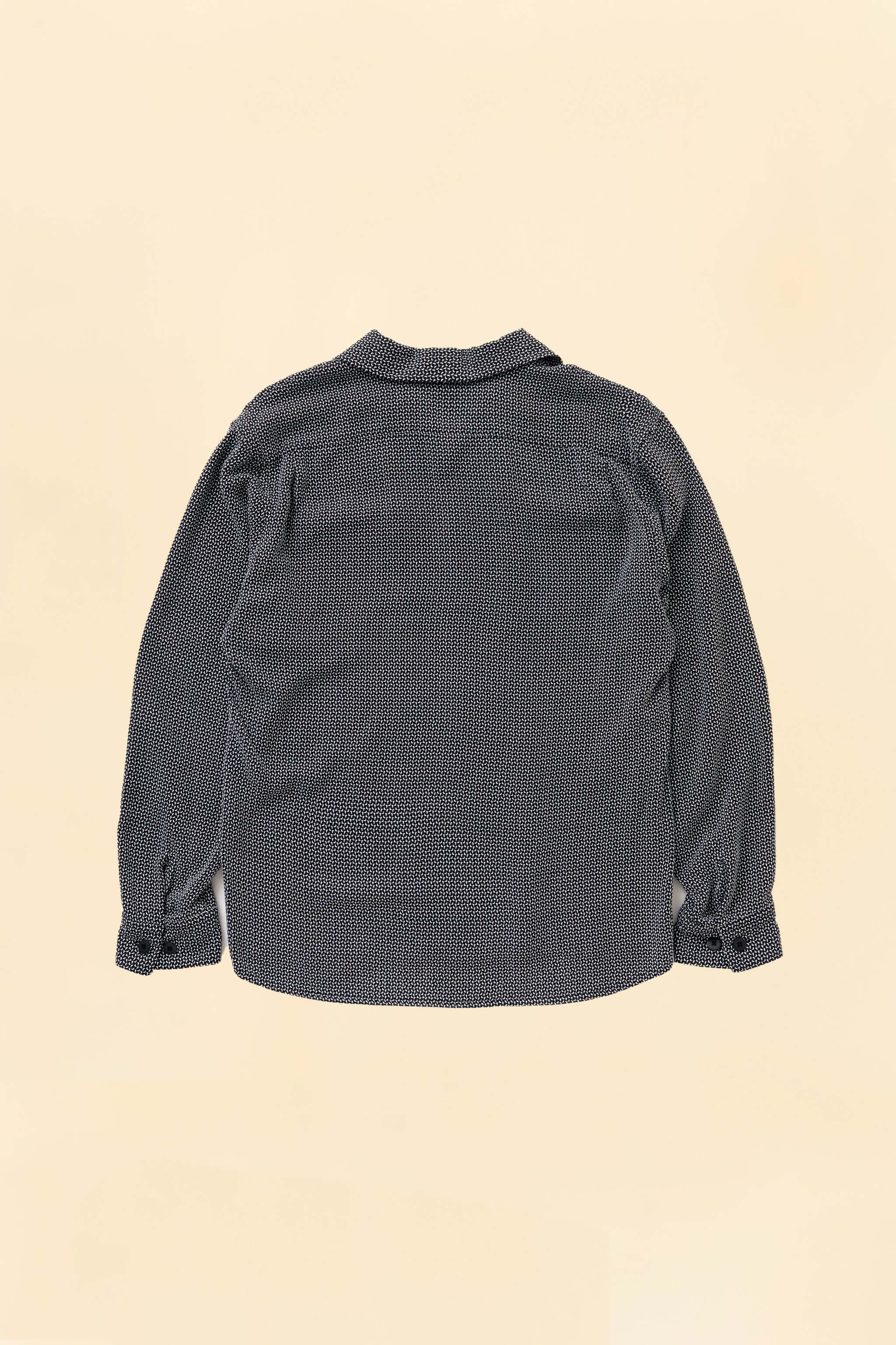 RATS Sashiko Dobby Shirt - Black