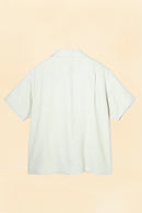Wearmasters Lot.878 Flap Pocket Rayon Shirt S/S - Natural