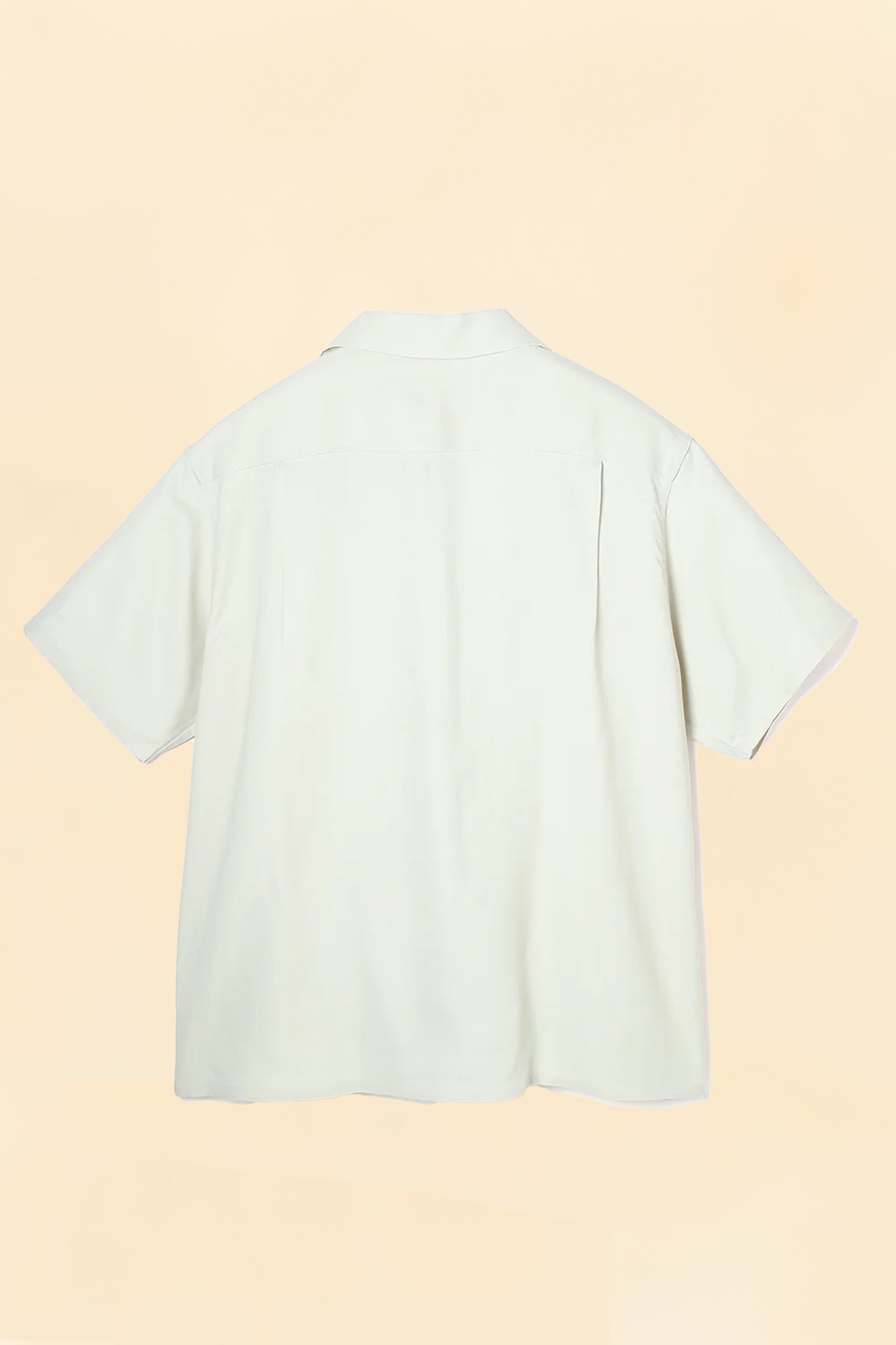 Wearmasters Lot.878 Flap Pocket Rayon Shirt S/S - Natural