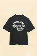 Wearmasters Flying Wheel T-Shirt - Black