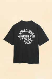 Wearmasters Flying Wheel T-Shirt - Black